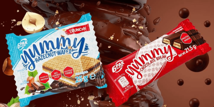 Nowości 6PAK Nutrition – Yummy Hazelnut Wafer i Yummy Chocolate Break