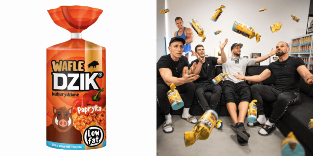 Nowe Wafle Paprykowe WK DZIK