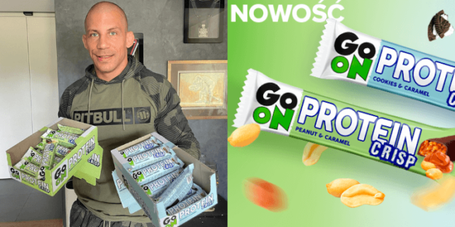 Nowe batony GO ON – Protein Crisp!