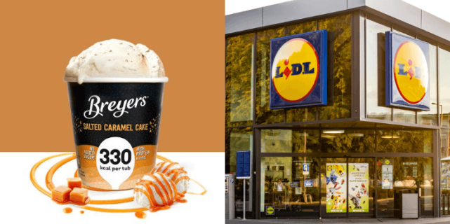 Niskokaloryczne lody Breyers w Lidlu!