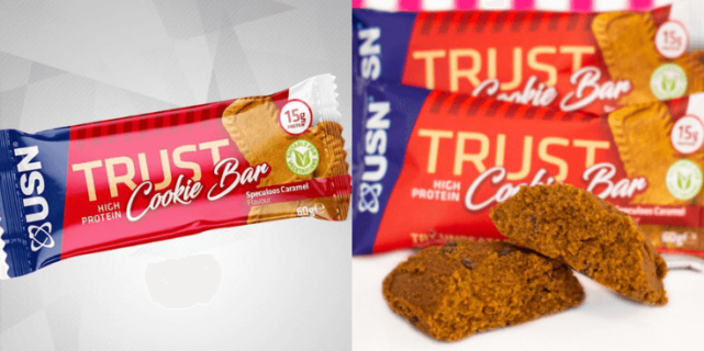 Nowe Ciastko od USN – Cookie Bar Speculoos Caramel