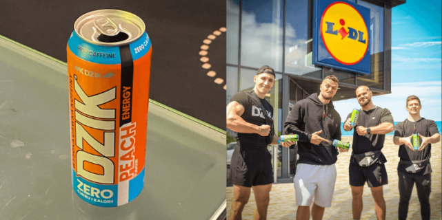 WK DZIK Energy Peach – nowy smak energetyka od WK!