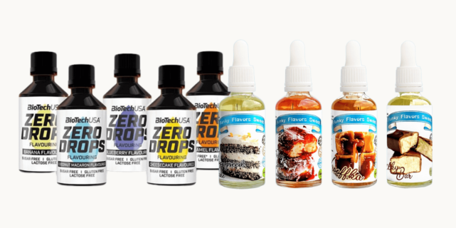Aromaty bez cukru – zestawienie ponad 100 smaków!