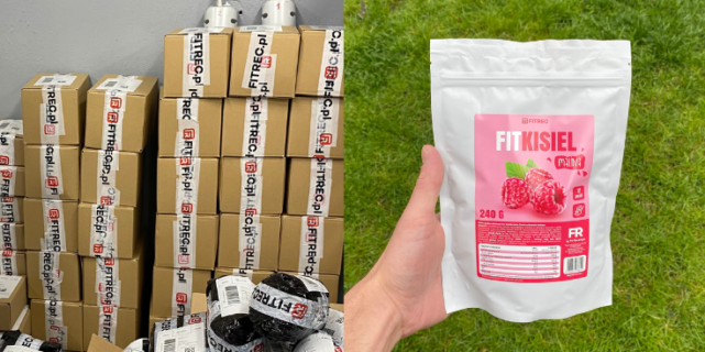 „Fit Kisiel Malinowy ma tylko 55 kcal” – nowość w ofercie FITREC