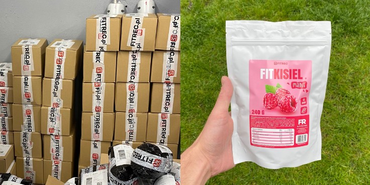 „Fit Kisiel Malinowy ma tylko 55 kcal” – nowość w ofercie FITREC