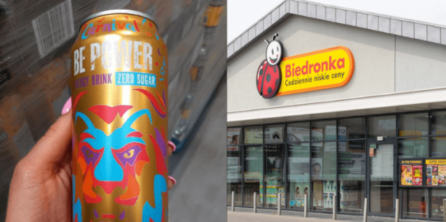Nowy energetyk w BIEDRONCE – ma smak gumy balonowej!