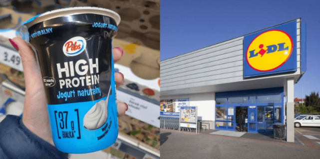 Ten jogurt ma aż 37G BIAŁKA – Lidl znów zaskakuje