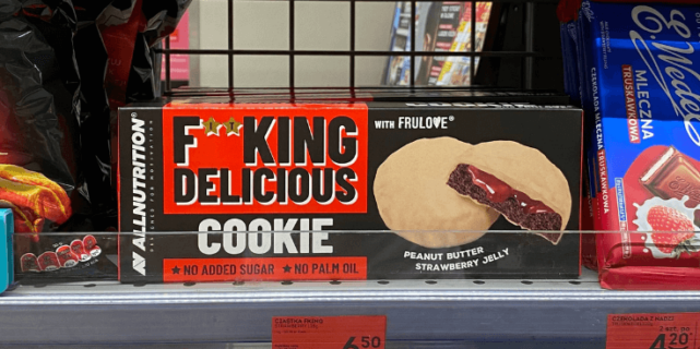 AllNutrition zaskakuje! Ciastka o smaku Peanut Butter & Strawberry!