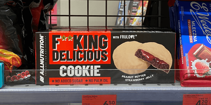 AllNutrition zaskakuje! Ciastka o smaku Peanut Butter & Strawberry!