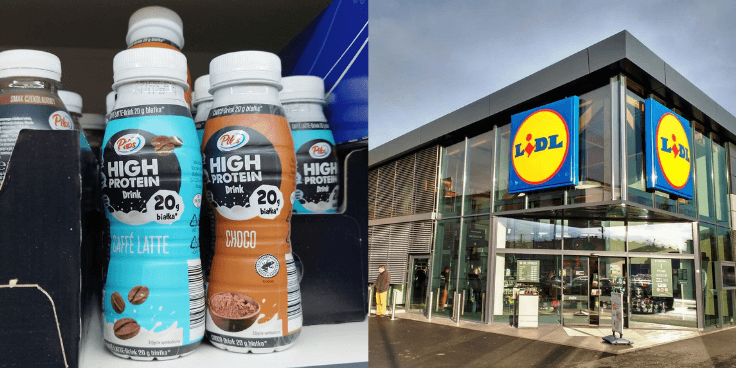 Lidl rozwija ofertę napojów białkowych – kawowy i czekoladowy!