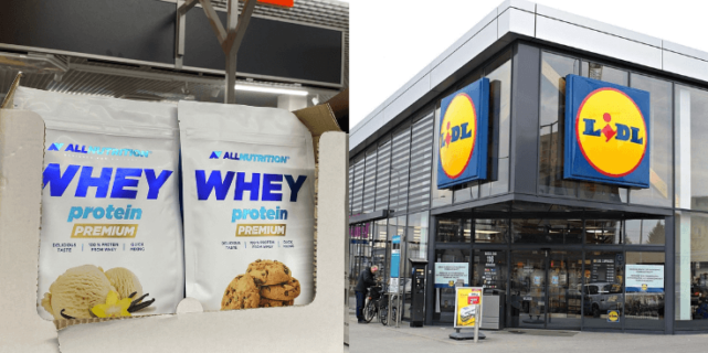 Białka ALLNUTRITION w Lidlu – ile kosztują i jakie smaki?