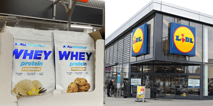 Białka ALLNUTRITION w Lidlu – ile kosztują i jakie smaki?