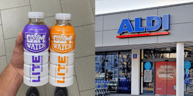 Napoje funkcjonalne Gym Water Lite w ALDI!