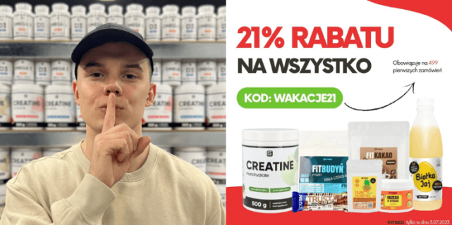 Rabat -21% NA WSZYSTKO! – w puli jest tylko 499 kodów