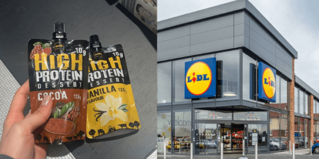 Lidl wprowadza twarożki proteinowe w tubce!