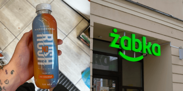 Napoje witaminowe Friza! No Rush można kupić w Żabce