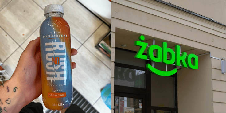 Napoje witaminowe Friza! No Rush można kupić w Żabce