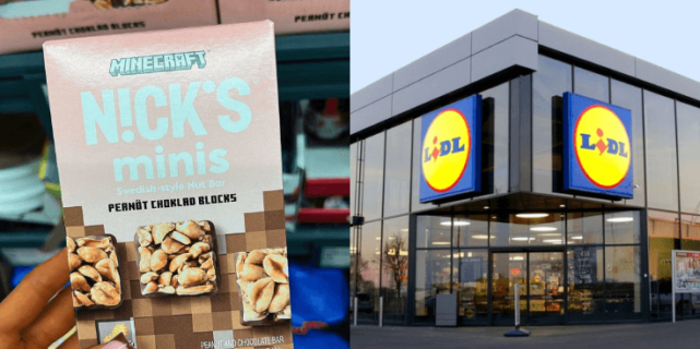 Nick’s x Minecraft – mini batoniki orzechowe w Lidlu!