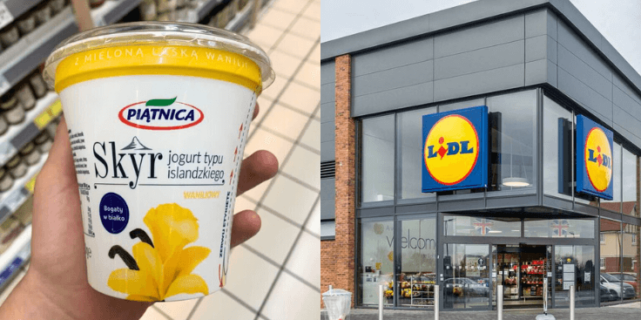 Piątnica Skyr Waniliowy 450g w Lidlu – aż 43G BIAŁKA!