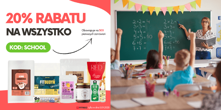 Rabat -20% NA WSZYSTKO! – w puli jest tylko 500 kodów