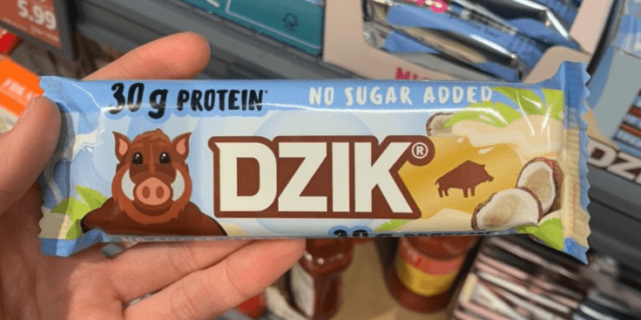 WK Dzik Baton Proteinowy – nowy smak w białej czekoladzie!